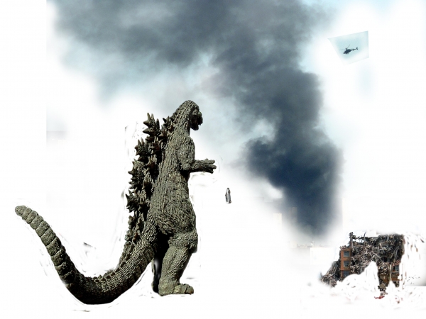 Creation of Godzilla's Revenge!: Step 3